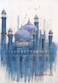 Abdul Hameed, 12 x 18 inch, Acrylic on Canvas, AC-ADHD-180